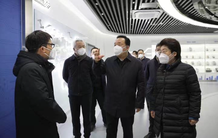 2023年1月3日，浙江省省长王浩来公司考察调研.webp